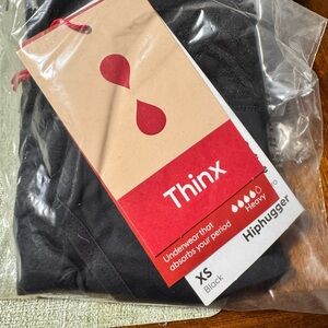 Thinx Black Hiphugger Underwear